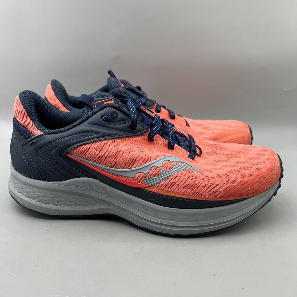 Saucony Canyon TR2 Trail Running Shoes Women Size 9 Peach Pink Comfort Sneakers